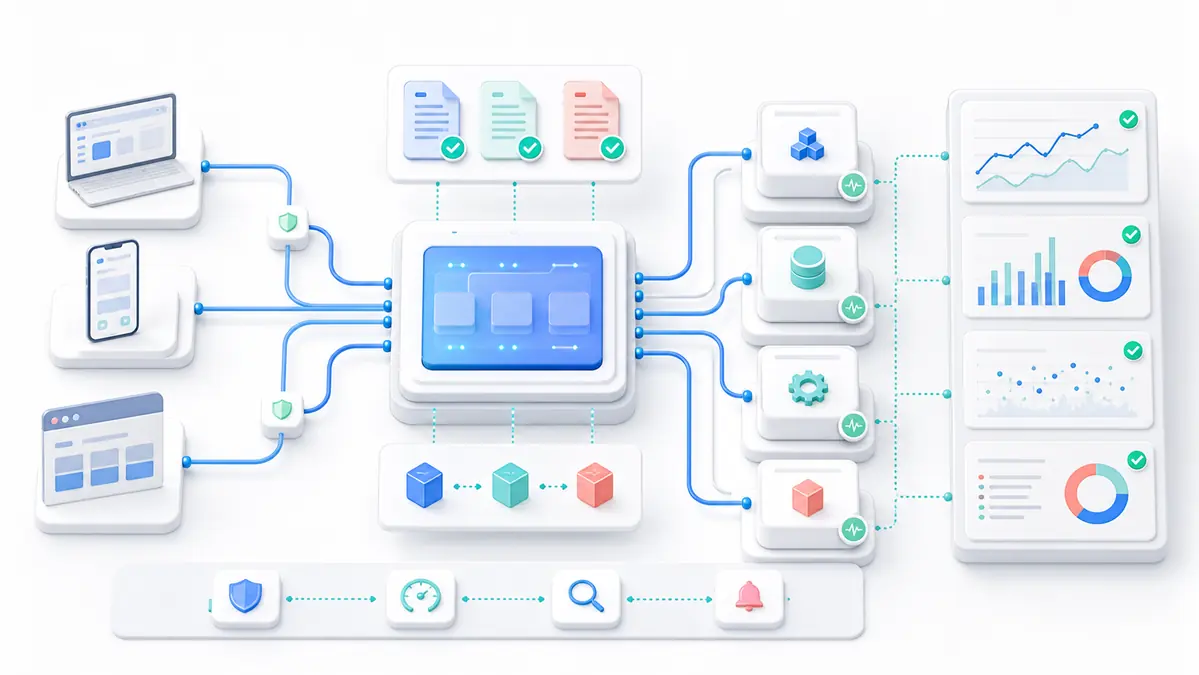 Illustration de l’article : API maintenable : contrats, versionnement et observabilité