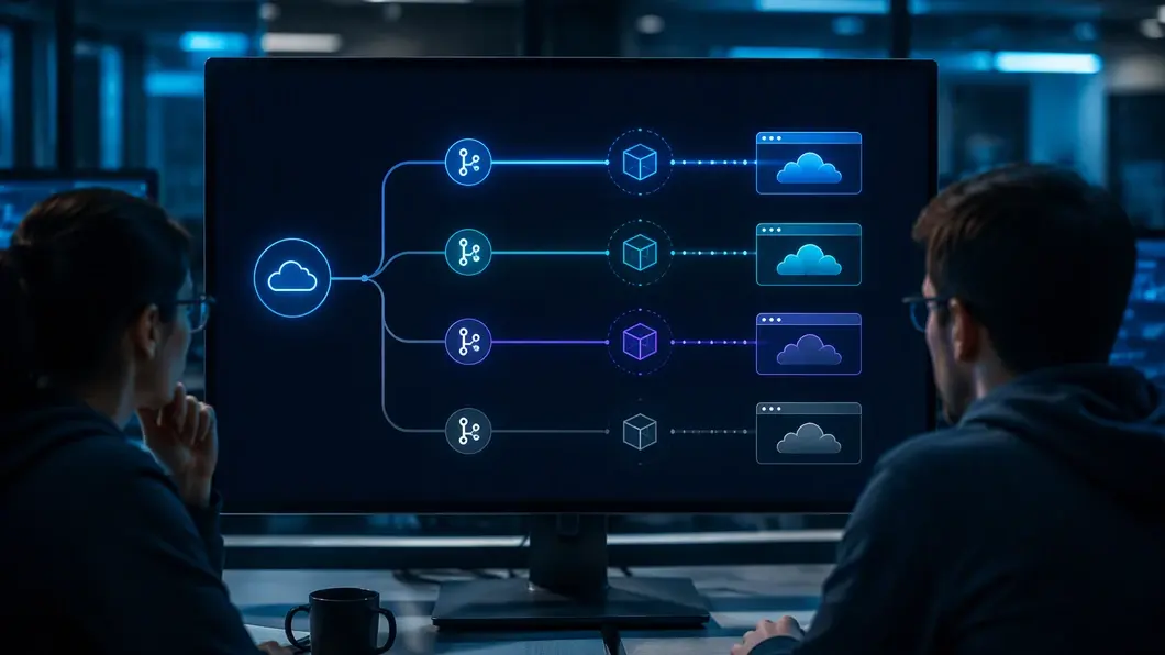 Illustration de l’article : Cloudflare Worker Previews : choisir un environnement par branche sans perdre la maîtrise